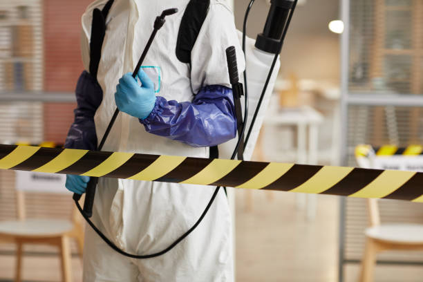 Professional Blood Cleanup technician working in Chocorua, NH